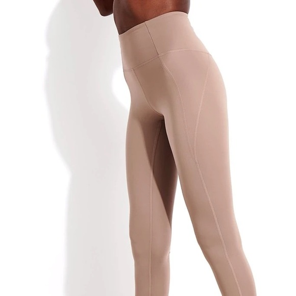 Girlfriend Collective summer high rise cropped compression leggings Quartz - Picture 7 of 13